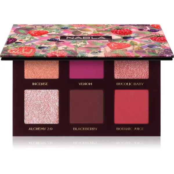 NABLA Cosmetics NABLA Cosmetics Cutie Palette палитра сенки за очи цвят Wild Berry 8 гр.