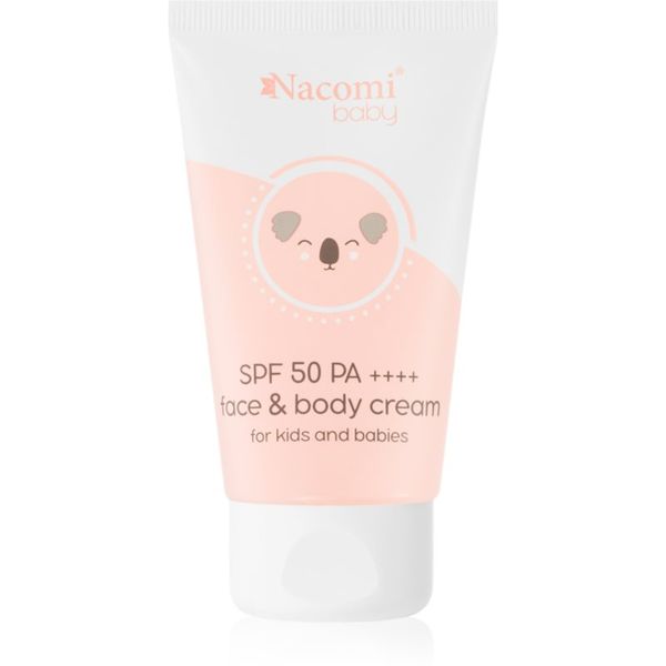 Nacomi Nacomi Baby защитен крем за деца SPF 50 50 мл.