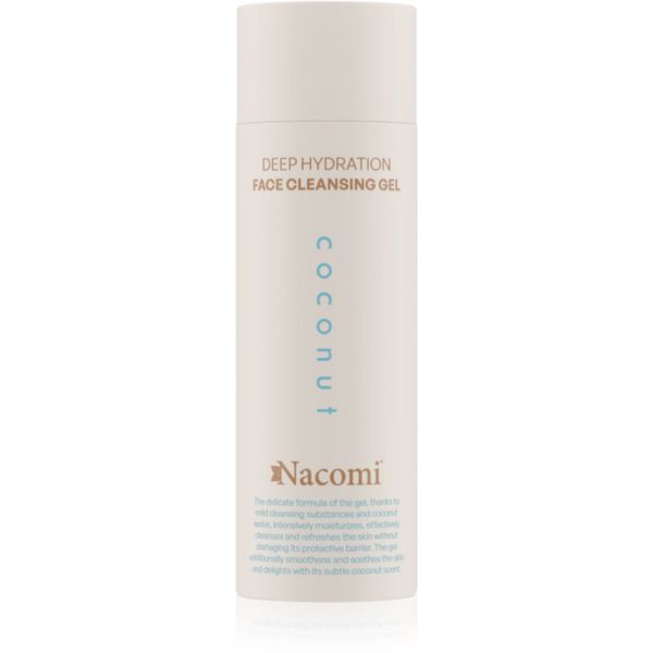Nacomi Nacomi Deep hydration почистващ гел Coconut 140 мл.