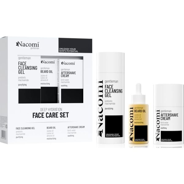 Nacomi Nacomi Gentleman подаръчен комплект (за лице) за мъже