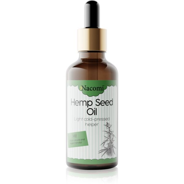 Nacomi Nacomi Light Cold-Pressed Helper конопено олио с пипета 50 мл.