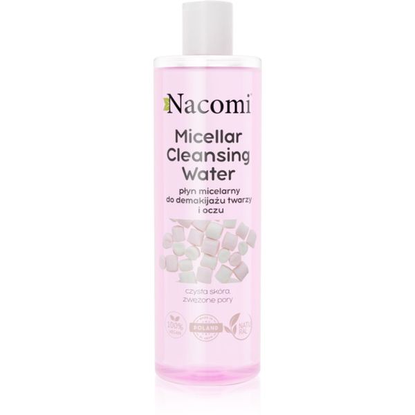 Nacomi Nacomi Micellar Cleansing Water мицеларна вода за хидратиране на кожата и минимизиране на порите 400 мл.