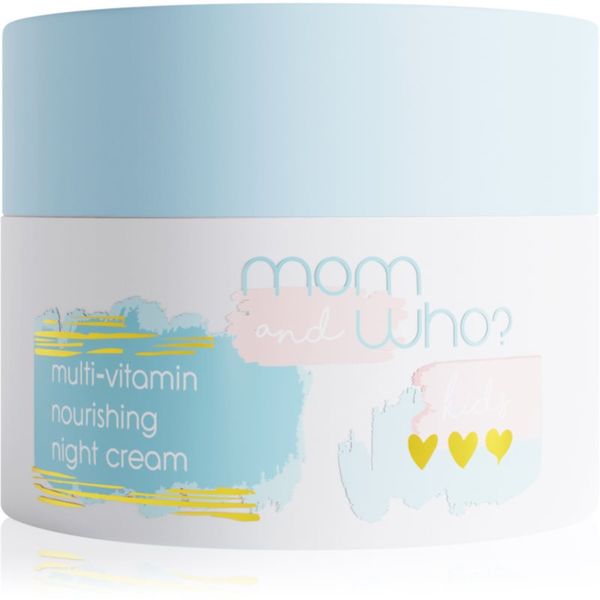 Nacomi Nacomi Mom & Who Kids подхранващ нощен крем за деца 50 мл.