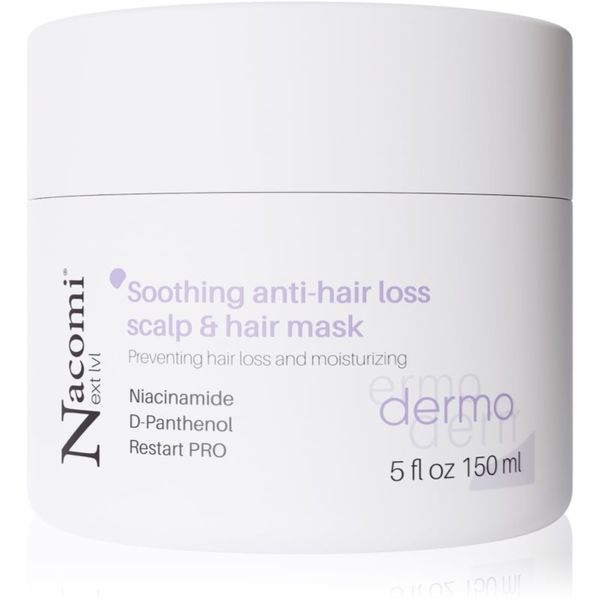 Nacomi Nacomi Next Level Dermo успокояваща маска за коса и скалп 150 мл.