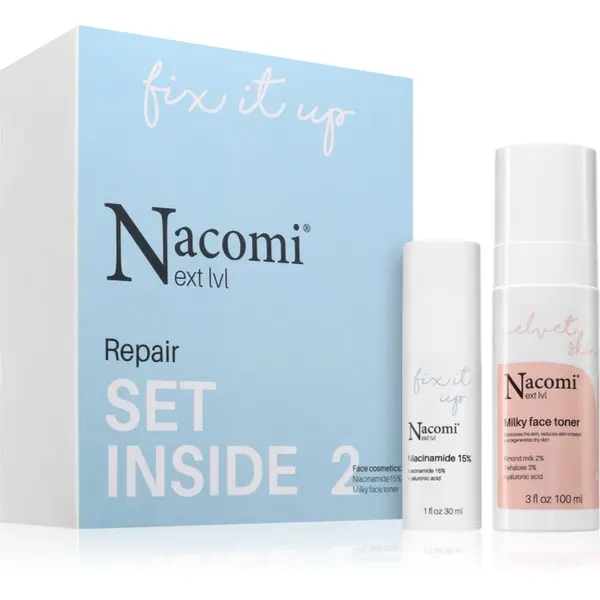 Nacomi Nacomi Next Level Repair подаръчен комплект за мазна и проблемна кожа