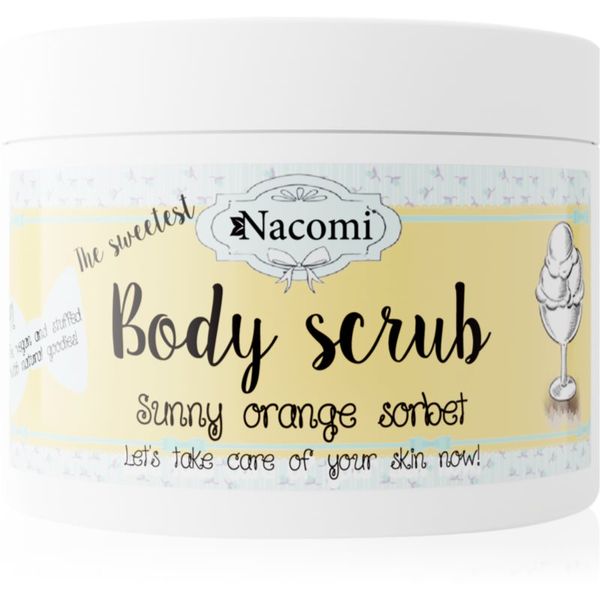 Nacomi Nacomi The Sweetest Sunny Orange Sorbet пилинг за тяло 200 гр.