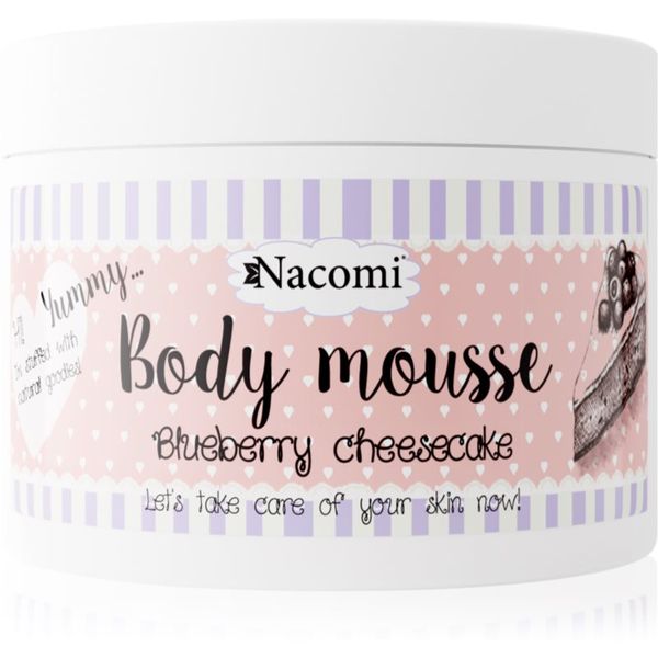 Nacomi Nacomi Yummy... Blueberry Cheesecake пяна за тяло 180 мл.