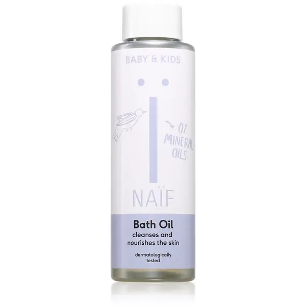 Naif Naif Baby & Kids Bath Oil млечно олио за вана за бебета и деца 100 мл.