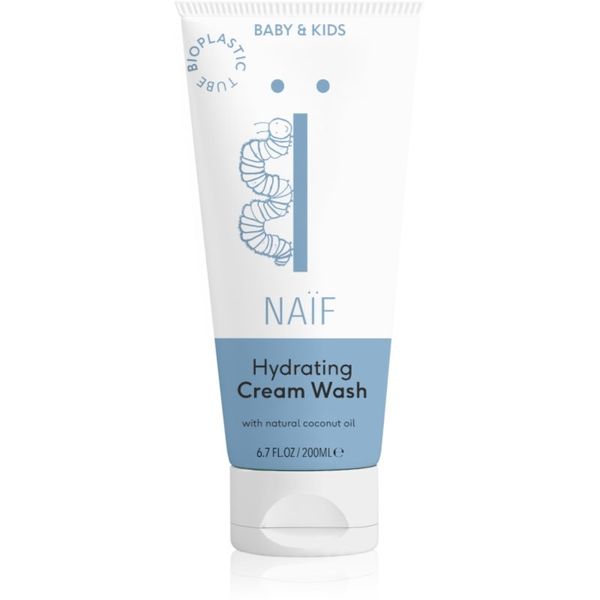 Naif Naif Baby & Kids Hydrating Cream Wash хидратиращ душ крем за деца от раждането им 200 мл.