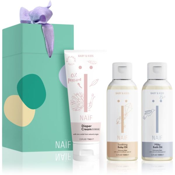 Naif Naif Baby & Kids Newborn Essentials Set подаръчен комплект (за деца от раждането им)