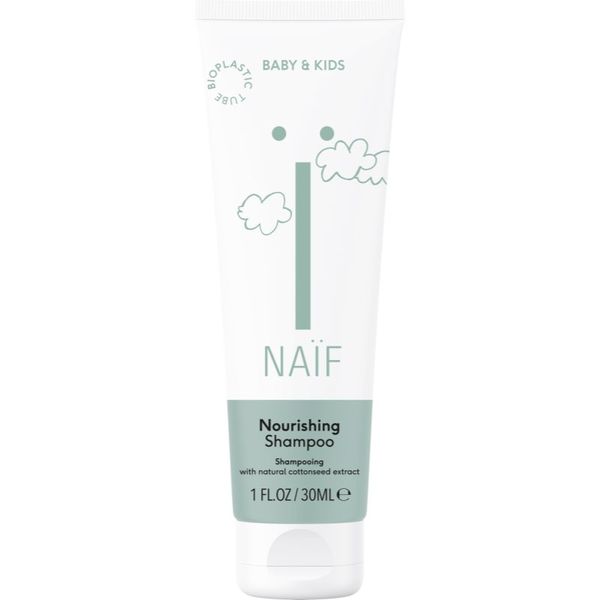 Naif Naif Baby & Kids Nourishing Shampoo подхранващ шампоан за детски скалп 30 мл.