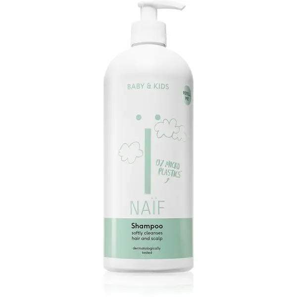 Naif Naif Baby & Kids Shampoo нежен почистващ шампоан за деца 700 мл.