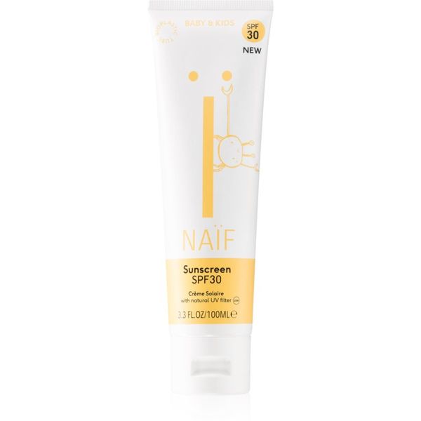 Naif Naif Baby & Kids Sunscreen SPF 30 детски крем за слънчеви бани SPF 30 100 мл.