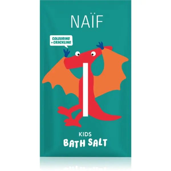 Naif Naif Kids Bath Salt оцветяваща сол за вана за деца 40 гр.