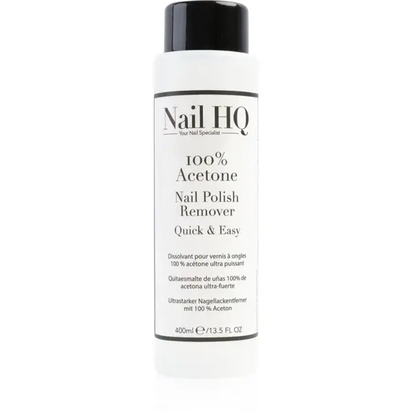 Nail HQ Nail HQ 100% Acetone лакочистител 400 мл.