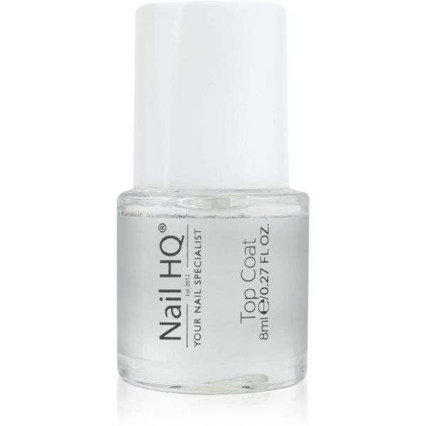Nail HQ Nail HQ Essentials Top Coat горен лак за нокти без използване на UV/LED лампа 8 мл.