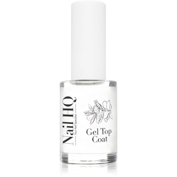 Nail HQ Nail HQ Gel Top Coat горен лак за нокти без използване на UV/LED лампа 10 мл.