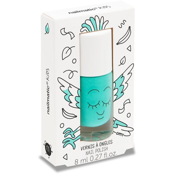 Nailmatic Nailmatic Kids лак за нокти за деца цвят Rio - mint green 8 мл.