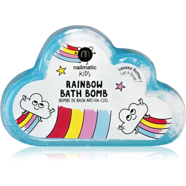 Nailmatic Nailmatic Kids Rainbow Bath Bomb бомбичка за вана 3y+ 160 гр.