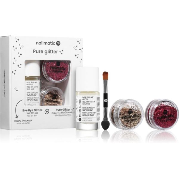 Nailmatic Nailmatic Pure Glitter комплект с блясък 3 бр.