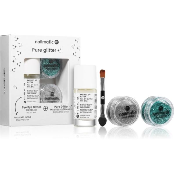 Nailmatic Nailmatic Pure Glitter комплект с блясък 3 бр.