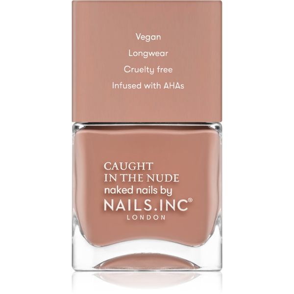 Nails Inc. Nails Inc. Caught in the nude лак за нокти цвят Turks and caicos beach 14 мл.