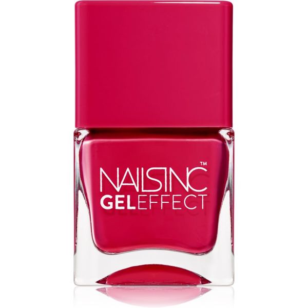 Nails Inc. Nails Inc. Gel Effect лак за нокти с гел ефект цвят Covent Garden Place 14 мл.