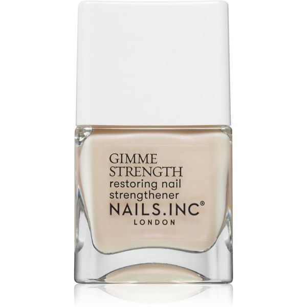 Nails Inc. Nails Inc. Gimme Strength грижа за укрепване и подсилване на ноктите 14 мл.