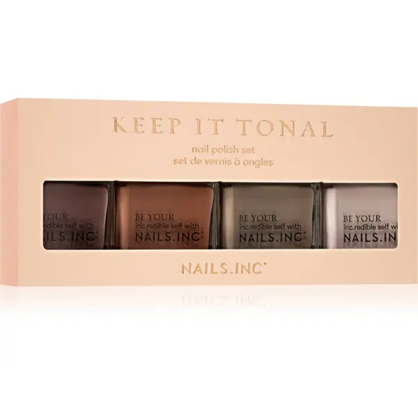 Nails Inc. Nails Inc. Keep It Tonal Ombre подаръчен комплект за нокти