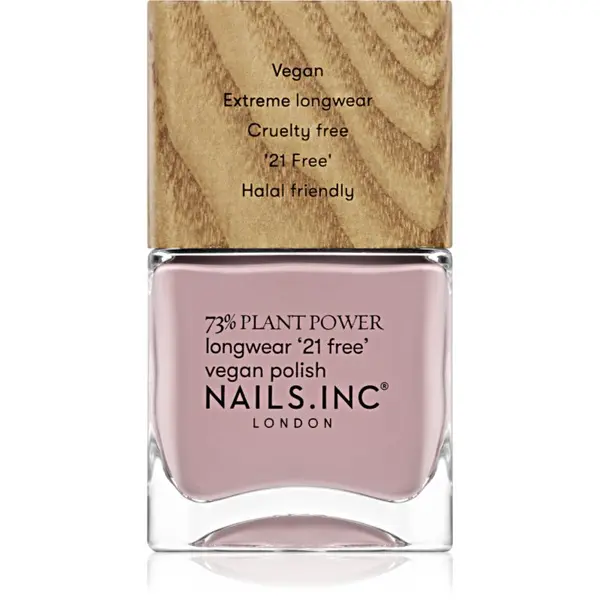 Nails Inc. Nails Inc. Plant Power дълготраен лак за нокти цвят Mani Meditation 14 мл.