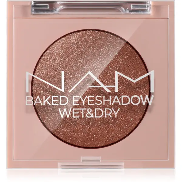 NAM NAM Baked Eyeshadow сенки за очи с блясък 03 Gold Rush 4 гр.