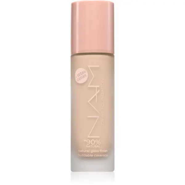 NAM NAM Dewy дълготраен течен фон дьо тен с хиалуронова киселина цвят 3 True Natural 30 мл.