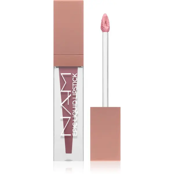 NAM NAM Epic Liquid Lipstick дълготрайно течно червило цвят 10 Mauve Petal 3.5 мл.