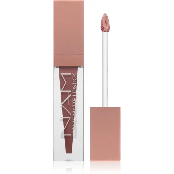 NAM NAM Iconic Matte Lipstick матиращо хидратиращо течно червило цвят 8 Toffee 3.5 мл.