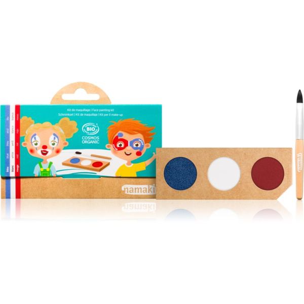 Namaki Namaki Color Face Painting Kit Clown & Harlequin комплект за деца 1 бр.