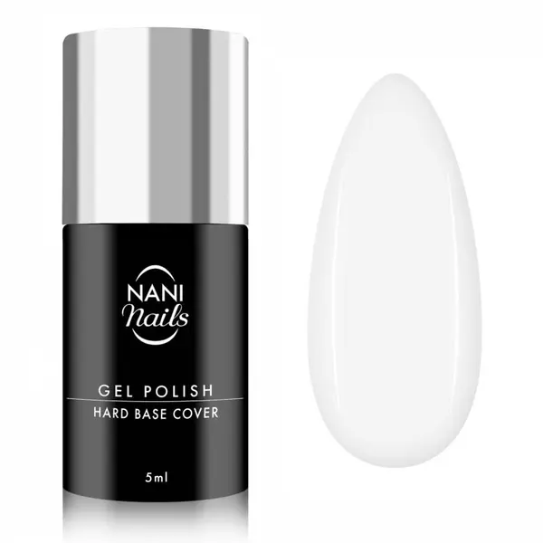 NaniNails NaniNails NANI Hard Base Cover базов лак за нокти Milky Elegance 5 мл.