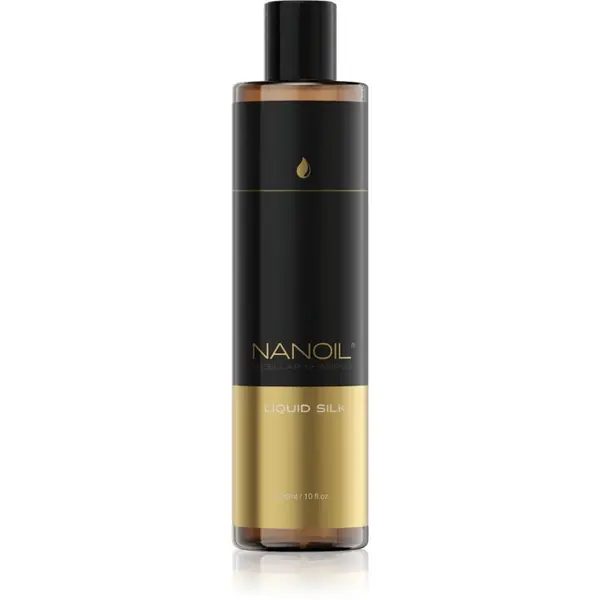 Nanoil Nanoil Liquid Silk Мицеларен шампоан за блясък и мекота на косата 300 мл.
