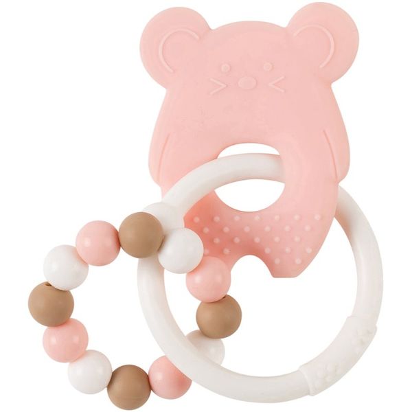 NATTOU NATTOU Teether Lapidou гризалка Pink 4 m+ 1 бр.
