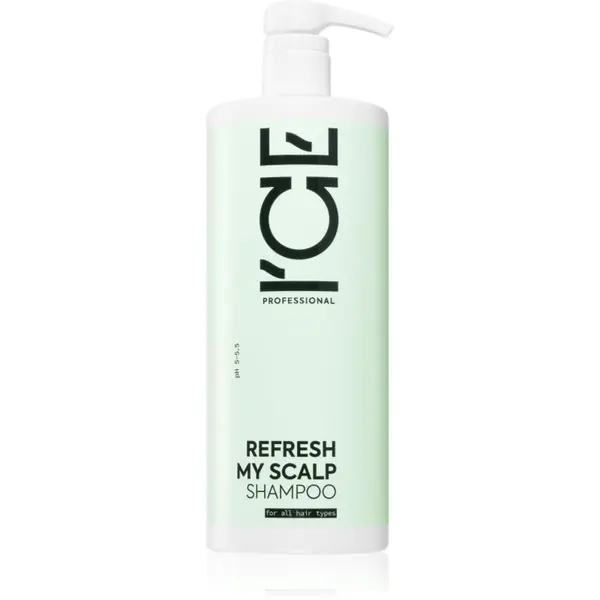 Natura Siberica Natura Siberica ICE Professional Refresh My Scalp почистващ детоксикиращ шампоан 1000 мл.