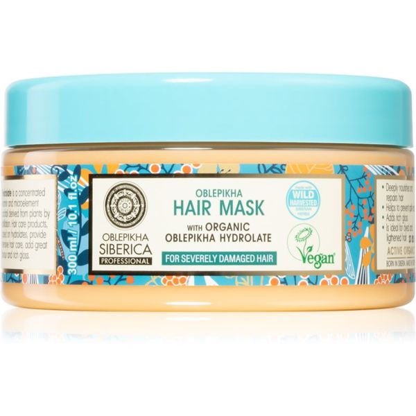 Natura Siberica Natura Siberica Oblepikha (Sea-Buckthorn) дълбоко регенерираща маска за силно увредена коса 300 мл.