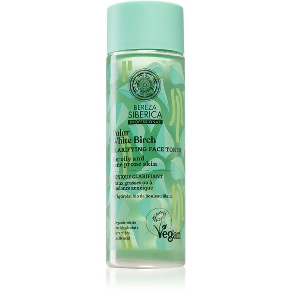 Natura Siberica Natura Siberica Polar White Birch озаряващ тоник за мазна и проблемна кожа 200 мл.