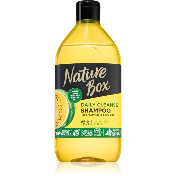 Nature Box Nature Box Melon почистващ шампоан за мазна кожа на скалпа 385 мл.