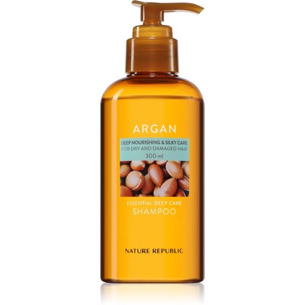 NATURE REPUBLIC NATURE REPUBLIC Argan Essential Deep Care Shampoo дълбоко регенериращ шампоан за увредена коса 300 мл.