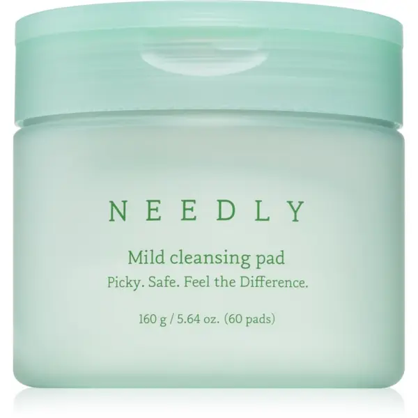 NEEDLY NEEDLY Mild Cleansing Pad възглавнички за сваляне на грим за перфектно почистена кожа 60 бр.