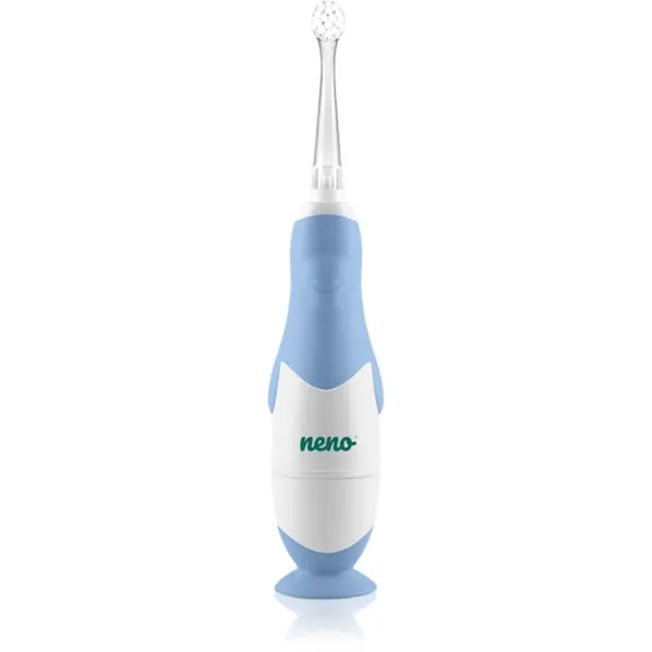 NENO NENO Denti Blue 0-3 y детска електрическа четка за зъби със сменяеми батерии 1 бр.