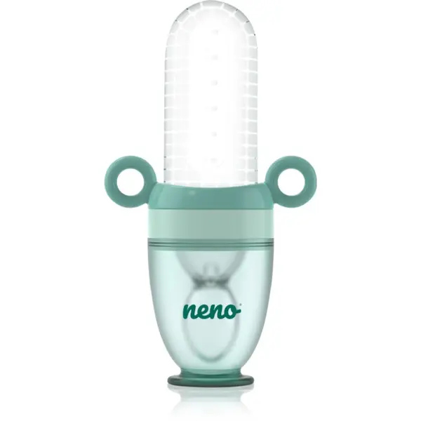 NENO NENO Gusto 2 in 1 гризалка за хранене с лъжичка 6m+ 1 бр.