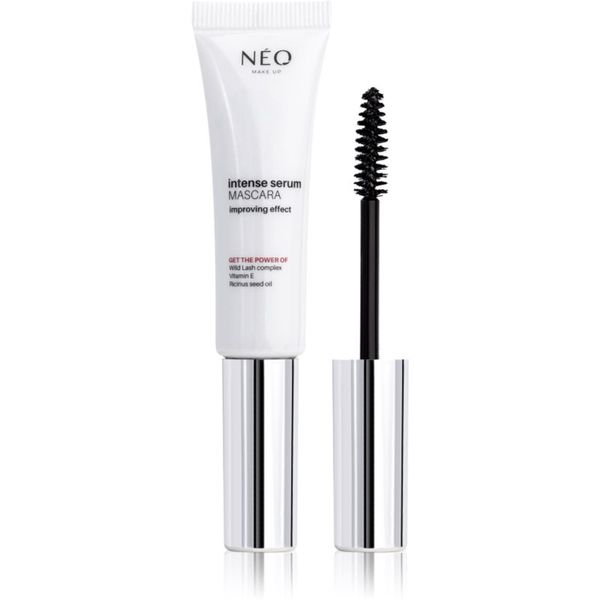 NEO MAKE UP NEO MAKE UP Intense Serum Mascara подсилваща спирала за стимулиране растежа на миглите цвят Black 9 мл.