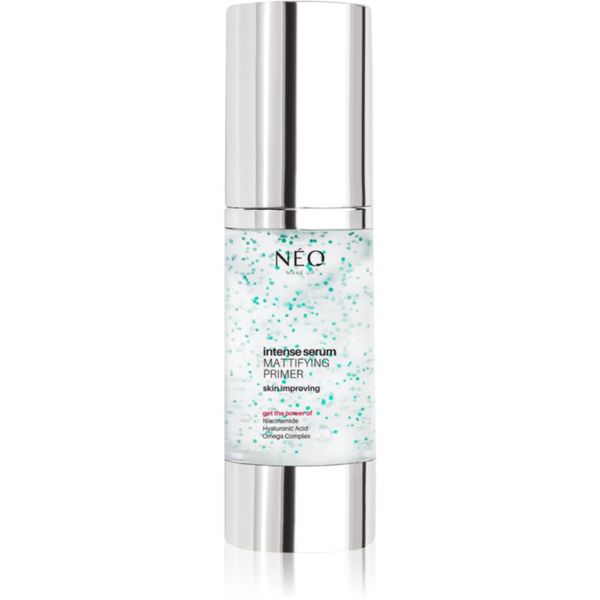 NEO MAKE UP NEO MAKE UP Intense Serum Mattifying Primer матираща основа за изглаждане на кожата и минимизиране на порите 30 мл.