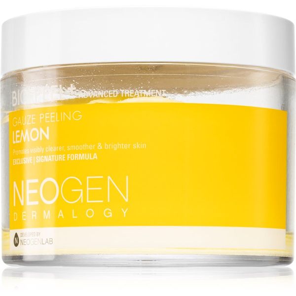 Neogen Dermalogy Neogen Dermalogy Bio-Peel+ Gauze Peeling Lemon ексфолиращи тампони за лице за освежаване и изглаждане на кожата 30 бр.