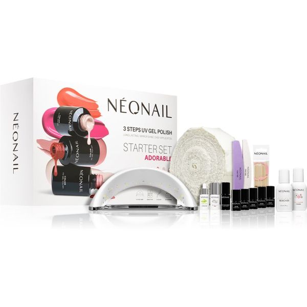 NeoNail NEONAIL Adorable Starter Set подаръчен комплект за нокти 1 бр.
